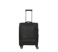 travelite CROSSLITE 4-Rollen Trolley S erw. Schwarz