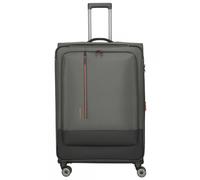 Travelite Crosslite Trolley XL Oliv Koffer mit 4 Rollen Weichgepäck