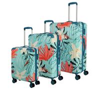 Travelite Cruise 4-Rollen Trolley Set mehrfarbig, ABS, Unisex