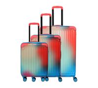 Travelite - Travelite Cruise Multicolor 4 Doppelrollen Trolley Set 3tlg. mehrfarbig