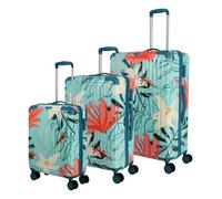 Travelite Cruise 4-Rollen Trolley Set mehrfarbig, ABS, Unisex