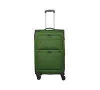 Travelite Cubis - 4-Rollen-Trolley 72 cm erw. (green)
