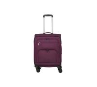 Travelite Cubis 4 Rollen Kabinentrolley S 55 cm mit Dehnfalte lila