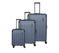Travelite DYNAMIIC 3-TLG. Kofferset S/M/L, ABS Hartschalenkoffer, TSA-Schloss, 4 Rollen, M+L erweiterbar