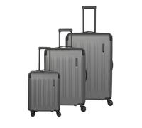 Travelite DYNAMIIC 3-TLG. Kofferset S/M/L, ABS Hartschalenkoffer, TSA-Schloss, 4 Rollen, M+L erweiterbar