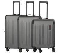 Travelite DYNAMIIC 3-TLG. Kofferset S/M/L, ABS Hartschalenkoffer, TSA-Schloss, 4 Rollen, M+L erweiterbar