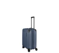 Travelite DYNAMIIC erweiterbarer Hartschalenkoffer Koffer S erw., Denimblue