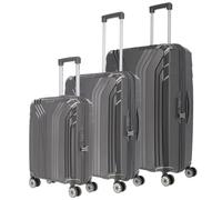 Travelite Elvaa 3tlgs Trolley Set, 4-Rad, hart 076340 schwarz