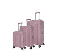 Travelite Elvaa 4-Rollen Kofferset 3tlg. rosa