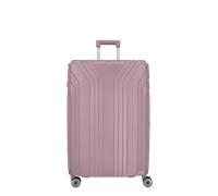 Travelite 4-Rad Hartschalen Koffer groß mit recyceltem Innenfutter, Gepäck Serie ELVAA: Stylischer Trolley mit Schutzecken + TSA Schloss, 76 cm, 102 Liter