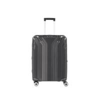 Travelite ELVAA Trolley M, Hartschale, Schwarz 4 Rollen, 76348-01