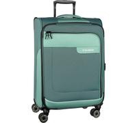 Travelite Viia 4w Trolley M 67 Eukalyptus Eukalyptus Koffer mit 4 Rollen Koffer
