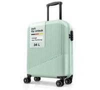Travelite Handgepäck Koffer Bali Größe S, 55x39x20 cm, 2,5 kg, leicht | kratzfester ABS Hartschalenkoffer, Bordtrolley für Condor, Ryanair & Lufthansa, 4 Doppelrollen, Zahlenschloss, Trolley klein