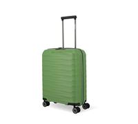 Travelite Handgepäck Koffer klein, MOOBY S, 55x40x20 cm, 2,3 kg, Kratzfeste Hartschale, mit recyceltem Material, Leichter Trolley mit 4 Doppelrollen, TSA-Schloss - passend für Lufthansa, Swiss UVM