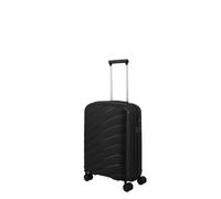 Travelite Handgepäck Koffer mit 4 Rollen für Lufthansa, Austrian + Swiss, TSA Zahlenschloss, Bordtrolley BURANO: Kompakter Hartschalen Trolley mit Aufsteckfunktion, 55x40x23 cm, 42 l, 2,6 kg