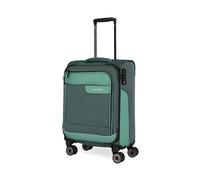 Travelite Handgepäck Koffer VIIA Größe S, 55x38x20 cm, 2,4 kg, leicht | Weichschalenkoffer aus Polyester, Trolley klein für Lufthansa, SWISS, Condor & Ryanair, mit Aufsteckfunktion