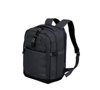 Travelite Handgepäck Rucksack KICK OFF, 40x25x20-23 cm, 20-23 Liter | erweiterbarer Kabinenrucksack mit Aufsteckfunktion & Dehnfalte, Laptop bis 13 Zoll, Reiserucksack für Flugzeug