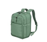 Travelite Handgepäck Rucksack KICK OFF, 40x25x20-23 cm, 20-23 Liter | erweiterbarer Kabinenrucksack mit Aufsteckfunktion & Dehnfalte, Laptop bis 13 Zoll, Reiserucksack für Flugzeug