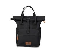 Travelite Handgepäck Rucksack, Laptop Rucksack 14 Zoll, Basics Short Handle Rollup, Reiserucksack Rolltop Funktion, Black, 37-46 cm, 14 Liter