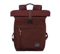 Travelite Handgepäck Rucksack, Laptop Rucksack 15,6 Zoll, BASICS, Reiserucksack Rolltop Funktion, 60 cm, 35 Liter