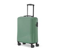 Travelite Handgepäck Trolley klein, Bali, 55x39x20 cm, 2,5 kg, Kratzfeste Hartschale, mit 4 Doppelrollen & Zahlenschloss - Koffer passend für Condor, Ryanair, easyJet
