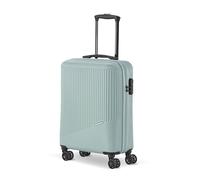 Travelite Handgepäck Trolley klein, Bali, 55x39x20 cm, 2,5 kg, Kratzfeste Hartschale, mit 4 Doppelrollen & Zahlenschloss - Koffer passend für Condor, Ryanair, easyJet