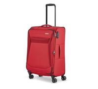 Travelite Handgepäck Trolley klein, Chios, Weichschale, 55x39x20 cm, 2,4 kg, mit 4 Doppelrollen & Zahlenschloss - Koffer passend für Lufthansa, Swiss, Eurowings, Ryanair, easyJet