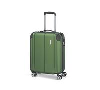 Travelite Handgepäck Trolley klein, City, 55x40x20 cm, 2,7 kg, Kratzfeste Hartschale, mit 4 Doppelrollen - Koffer passend für Lufthansa, Swiss, Austrian, KLM, Condor, Eurowings