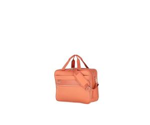 Travelite Handgepäck Umhängetasche mit Laptopfach + Aufsteckfunktion, MIIGO, nachhaltige Weichgepäck Bordtasche aus recyceltem Material, 40 cm, 16 Liter