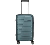 Travelite Air Base 4-Rollen-Kabinentrolley S Slim 55 cm -Eisblau