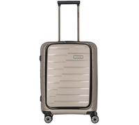 Travelite Air Base 4 Wiel Trolley S Front-Pocket champagne metallic