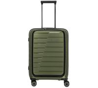Travelite Air Base 4 Wiel Trolley S Front-Pocket olive