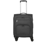 Travelite Cubis Trolley 4w S exp., Anthracite Koffer mit 4 Rollen Weichgepäck