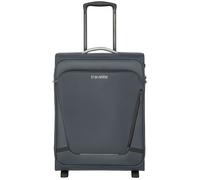 Travelite Handgepäck Koffer mit 2 Rollen für Condor + Ryanair, integriertes Zahlenschloss, Bordtrolley Jetpack: Kompakter Weichgepäck Trolley mit Aufsteckfunktion, 55x40x20 cm, 41 l, 2,2 kg
