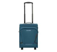 Travelite Handgepäck Koffer mit 2 Rollen für Eurowings, integriertes Zahlenschloss, Bordtrolley Jetpack: Kompakter Weichgepäck Trolley mit Aufsteckfunktion, 40x30x25 cm, 25 l, 1,8 kg