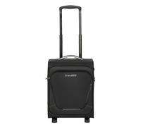 Travelite Handgepäck Koffer mit 2 Rollen für Eurowings, integriertes Zahlenschloss, Bordtrolley Jetpack: Kompakter Weichgepäck Trolley mit Aufsteckfunktion, 40x30x25 cm, 25 l, 1,8 kg