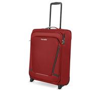 Travelite Jetpack Handgepäck Koffer 55x40x20 cm, für Ryanair & Condor, 1,7 kg, ultraleichtes Weichgepäck, 2-Rollen, Zahlenschloss, aufsteckbarer Trolley