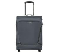 Travelite Handgepäck Koffer mit 2 Rollen für Condor + Ryanair, integriertes Zahlenschloss, Bordtrolley Jetpack: Kompakter Weichgepäck Trolley mit Aufsteckfunktion, 55x40x20 cm, 41 l, 2,2 kg