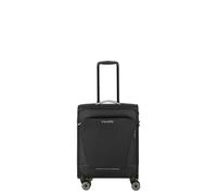 Travelite Handgepäck Koffer mit 4 Rollen für Condor + Ryanair, integriertes Zahlenschloss, Bordtrolley Jetpack: Superleichter Weichgepäck Trolley mit Aufsteckfunktion, 55x40x20 cm, 37 l, 1,9 kg
