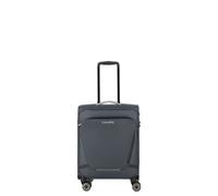 Travelite Handgepäck Koffer mit 4 Rollen für Condor + Ryanair, integriertes Zahlenschloss, Bordtrolley Jetpack: Superleichter Weichgepäck Trolley mit Aufsteckfunktion, 55x40x20 cm, 37 l, 1,9 kg