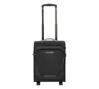 Travelite Handgepäck Koffer mit 2 Rollen für Eurowings, integriertes Zahlenschloss, Bordtrolley Jetpack: Kompakter Weichgepäck Trolley mit Aufsteckfunktion, 40x30x25 cm, 25 l, 1,8 kg
