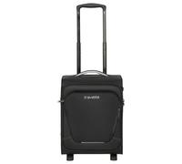 Travelite Handgepäck Koffer mit 2 Rollen für Eurowings, integriertes Zahlenschloss, Bordtrolley Jetpack: Kompakter Weichgepäck Trolley mit Aufsteckfunktion, 40x30x25 cm, 25 l, 1,8 kg