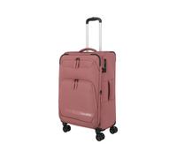Travelite Kick Off 4-Rollen Trolley M 67 cm Rose