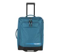 Travelite Reisetasche mit Rollen Kick Off Größe S, 55x40x20 cm, 44 Liter | Handgepäck Trolley für Condor, Ryanair, SWISS & Lufthansa, Sporttasche mit Teleskopgestänge, Schuhfach, leicht