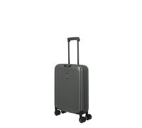 Travelite Koffer Handgepäck mit 4 Rollen für Condor + Ryanair, integriertes Zahlenschloss, Bordtrolley Basics: Kompakter Hartschalen Trolley mit Volumenerweiterung bis 38 Liter, 55x40x20 cm, 2,9 kg