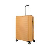 Travelite Koffer MOOBY Größe L, 77 cm, 106 Liter, Reisekoffer groß | kratzfester Hartschalenkoffer aus robustem Material, Trolley mit 4 Doppelrollen & TSA Schloss, viel Stauraum, Rollkoffer