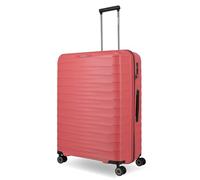 Travelite Koffer MOOBY Größe L, 77 cm, 106 Liter, Reisekoffer groß | kratzfester Hartschalenkoffer aus robustem Material, Trolley mit 4 Doppelrollen & TSA Schloss, viel Stauraum, Rollkoffer