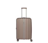 Travelite Koffer Set Paros 3-teilig, Hartschalen Reisekoffer S M L, TSA-Schloss, Dehnfalte, leise Doppelrollen - Handgepäck & Reisekoffer für Urlaub