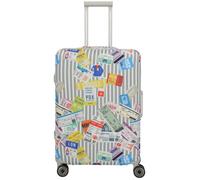 Travelite Kofferhülle Accessoires M multicolor "tickets"