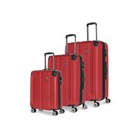 Travelite CITY Kofferset mit 4 Rollen Gr. L/M/S - Rot Rot [10] Koffer24